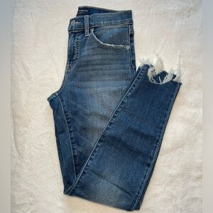 Lucky Brand “Ava” Mid-Rise Skinny Ankle